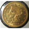 Image 1 : 1884 $2 1/2 LIBERTY GOLD COIN