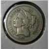 Image 1 : 1867 THREE-CENT NICKEL COIN