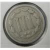 Image 2 : 1867 THREE-CENT NICKEL COIN