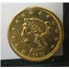 Image 1 : 1861 $2 1/2 LIBERTY GOLD COIN