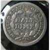 Image 2 : 1853 HALF-DIME COIN