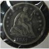 Image 1 : 1857 HALF-DIME COIN