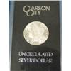 Image 1 : 1881-CC MORGAN SILVER DOLLAR