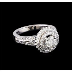 1.33 ctw Diamond Ring - 14KT White Gold