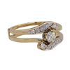 Image 1 : 0.45 ctw Diamond Ring - 14KT Yellow Gold