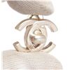 Image 5 : Chanel Silver CC Turn Lock Vintage Clip On Earrings