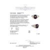 Image 5 : 4.11 ctw Red Spinel And Diamond Ring - 18KT White And Yellow Gold