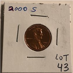 2000 S PROOF Lincoln Penny High Grade