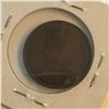 Image 2 : Very Nice 1920 Canada Large Cent in a Old Holder