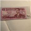 Image 1 : Rare 5 Dinars SUDDAM HUSSEIN IRAQ Bill in UNC Condition