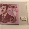 Image 3 : Rare 5 Dinars SUDDAM HUSSEIN IRAQ Bill in UNC Condition