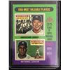 Image 1 : 1975 Topps #194 Most Valuable Player 1956 MICKEY MANTLE/ DON NEWCOMBE
