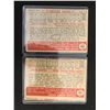 Image 2 : 1952 TOPPS BASEBALL CARD LOT
