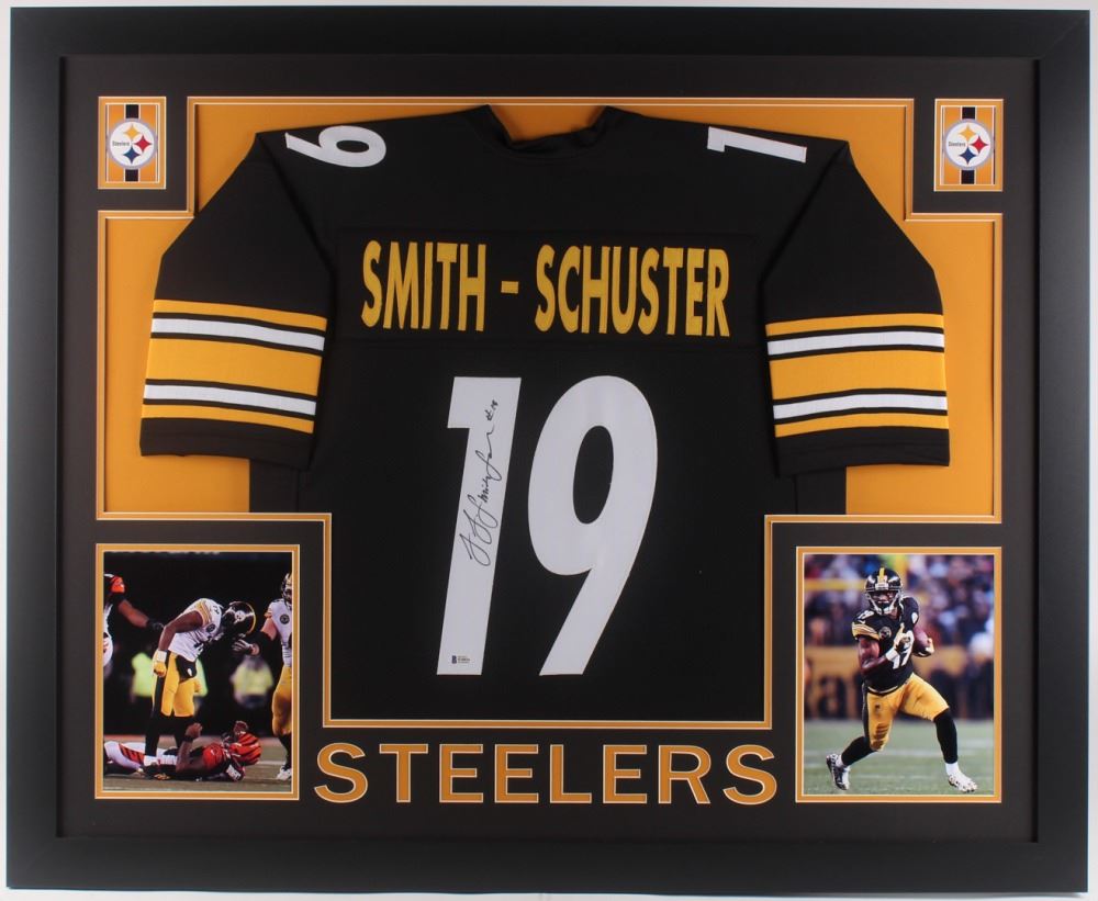 autographed juju smith schuster jersey