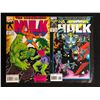 Image 1 : THE INCREDIBLE HULK COMIC BOOK LOT #412/ #413 (MARVEL COMICS)