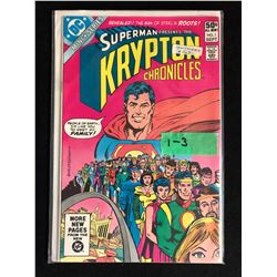 KRYPTON CHRONICLES #1-3 (DC COMICS)