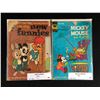 Image 1 : VINTAGE COMIC BOOK LOT (NEW FUNNIES/ MICKEY MOUSE)
