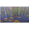Image 2 : 'Lilies of the Pond' by Peter Lik – Limited Edition (302  of 950), 1.5 Meter, Frameless, 39.5" x 59"