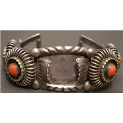 NAVAJO INDIAN WATCH BRACELET