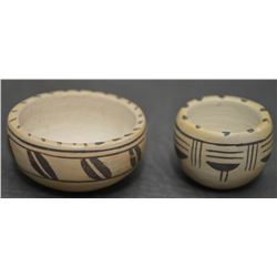 HOPI POTTERY BOWLS (RACHEL NAMPEYO)