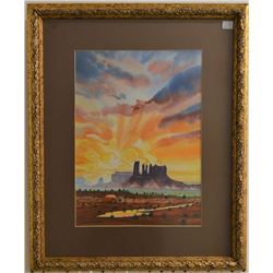 NAVAJO INDIAN PAINTING (ROBERT DRAPER)