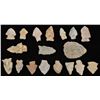 Image 1 : ANASAZI INDIAN ARROW HEADS AND SPEAR POINTS