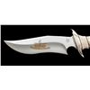 Image 2 : Rare Buck Knives 20-Year Service Award Custom Subhilt Bowie Knife