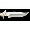 Image 5 : Rare Buck Knives 20-Year Service Award Custom Subhilt Bowie Knife