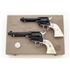 Image 1 : Cased Pair of Colt Nevada Centennial Single Action Revolvers