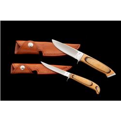 Lot of 2 Joe Funderburg Custom Knives