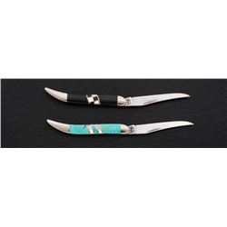 Lot of 2 Limited Edition Case Exotic ''Texas Toothpick'' Knives