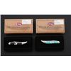 Image 3 : Lot of 2 Limited Edition Case Exotic ''Texas Toothpick'' Knives