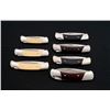 Image 4 : Lot of Seven (7) Buck Folding Knives