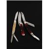 Image 3 : Lot of Three (3) Case Folding Knives