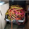 Image 1 : TOTE FULL OF EXTENTION CORDS