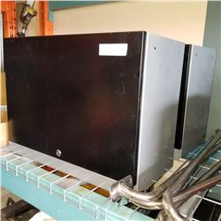 2 METAL SHOP CABINETS