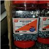 Image 2 : CASE OF 1/2" WOOD SCREWS - 20,000 PIECES