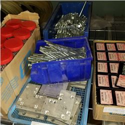 2 TRAYS OF BOLTS