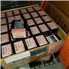 Image 1 : TRAY OF 1-1/2" ZINC PLATED FLAT WOOD SCREWS - 3000 PIECES