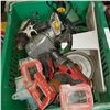 Image 2 : GREEN CRATE OF POWER TOOLS