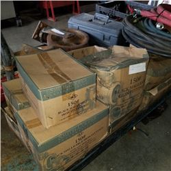 LOT OF CAST IRON PLUMBING FITTINGS