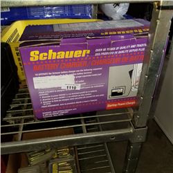 SCHAUER 12V BATTERY CHARGER MODEL 31412