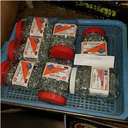 TRAY OF 1/2" WOOD SCREWS
