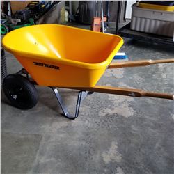 YELLOW 2-WHEEL WHEEL BARROW