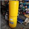 Image 1 : 2 YELLOW PLASTIC DRUMS 55 GALLONS EACH