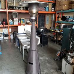 WICKER LOOK PATIO HEATER