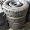 Image 1 : SET OF 4 MAX TEK 175/70 R13 TIRES ON 4 BOLT RIMS