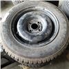 Image 2 : SET OF 4 MAX TEK 175/70 R13 TIRES ON 4 BOLT RIMS