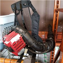 TROY BILT GAS BACKPACK LEAF BLOWER