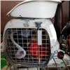 Image 2 : SMALL PET CARRIER, PET DISH, AND PET ITEMS
